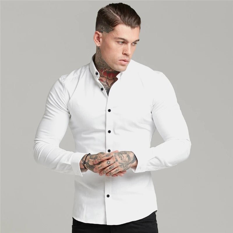 Slim Fit Long Sleeve Shirt